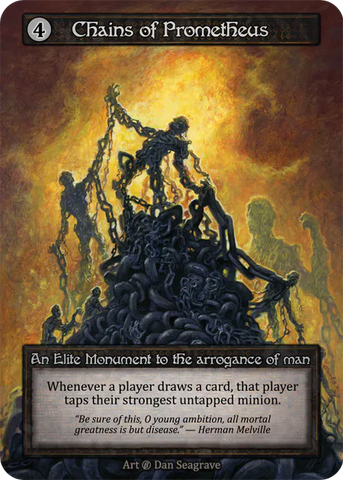 Chains of Prometheus (Foil) - Beta (B) -  Sorcery Contested Realm