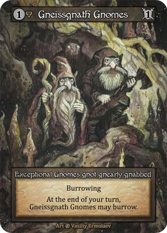 Gneissgnath Gnomes (Foil) - Beta (B) - Sorcery Contested Realm