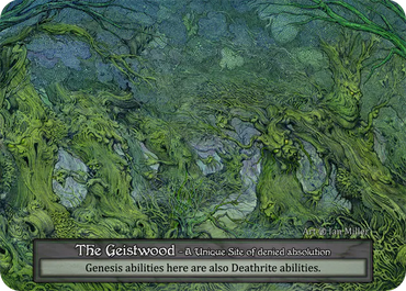 The Geistwood (Foil) - Beta (B) - Sorcery Contested Realm