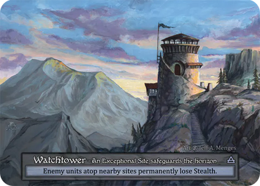 Watchtower (Foil) - Beta (B) -  Sorcery Contested Realm