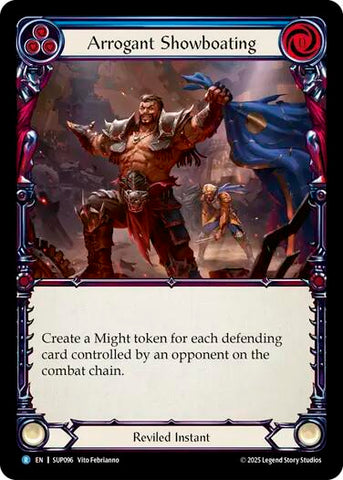 Arrogant Showboating [SUP096] (Super Slam)  Rainbow Foil