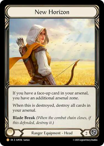 New Horizon [SUP256] (Super Slam)  Rainbow Foil