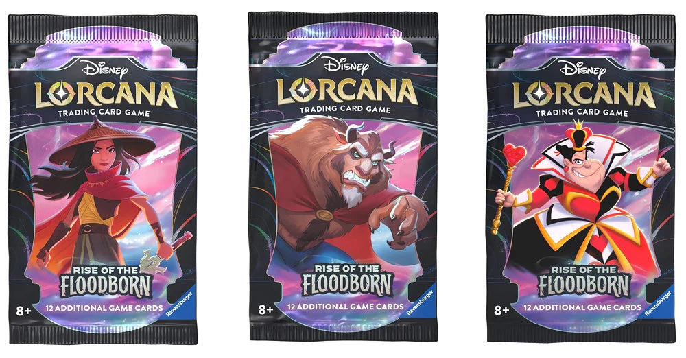 Disney Lorcana Rise of the Floodborn Booster Pack (PREORDER FOR 1 Disney Lorcana Rise of the Floodborn Booster Pack (PREORDER FOR 1