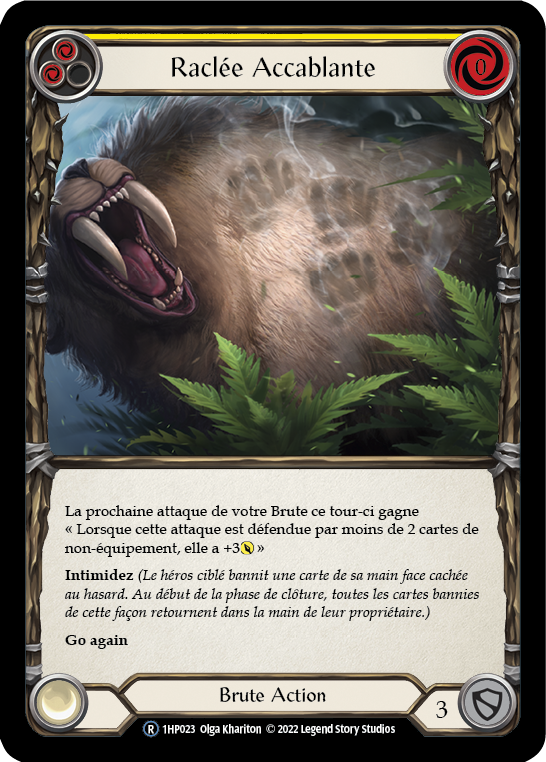 Barraging Beatdown - YELLOW - Raclée Accablante - French History 1