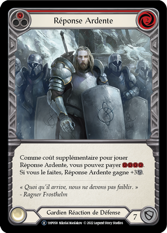 Staunch Response - RED - Réponse Ardente - French History 1