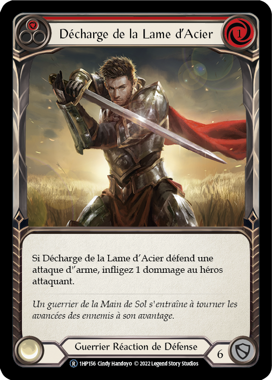 Steelblade Shunt - RED - Décharge de la Lame d'Acier - French History 1