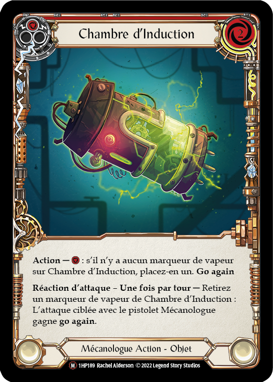 Induction Chamber - RED - Chambre d'Induction - French History 1