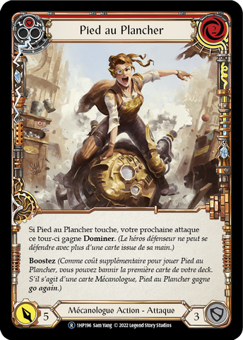 Pedal to the Metal - RED - Pied au Plancher - French History 1