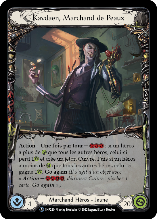 Kavdaen, Trader of Skins - Kavdaen, Marchand de Peaux - French History 1