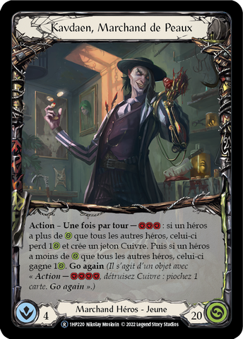 Kavdaen, Trader of Skins - Kavdaen, Marchand de Peaux - French History 1