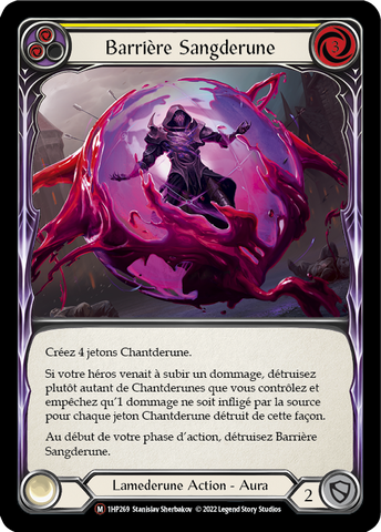 Runeblood Barrier - YELLOW - Barrière Sangderune - French History 1