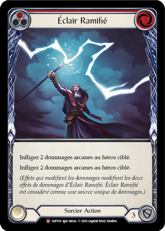 Forked Lightning - RED - Éclair Ramifié - French History 1