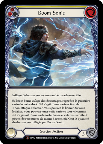 Sonic Boom - YELLOW - Boom Sonic - French History 1