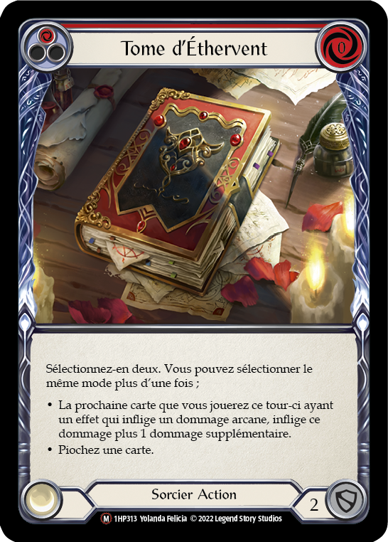 Tome of Aetherwind - RED - Tome d'Éthervent - French History 1