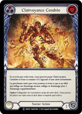 Cindering Foresight - RED - Clairvoyance Cendrée - French History 1