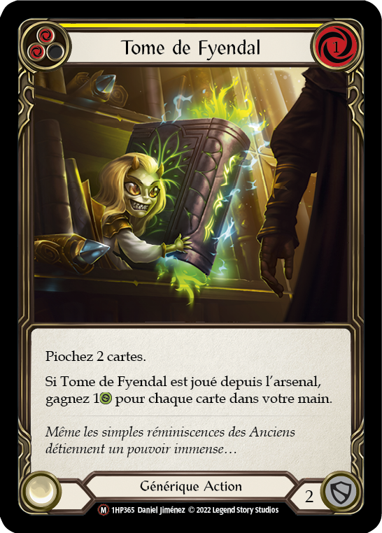 Tome of Fyendal - YELLOW - Tome de Fendal - French History 1
