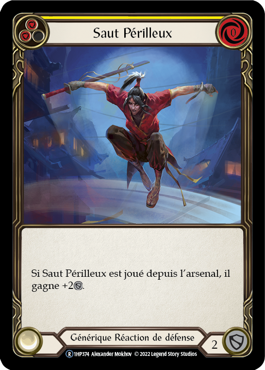 Springboard Somersault - YELLOW - Saut Périlleux - French History 1