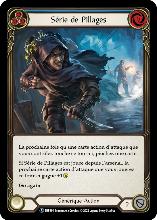 Plunder Run - BLUE - Série de Pillages - French History 1