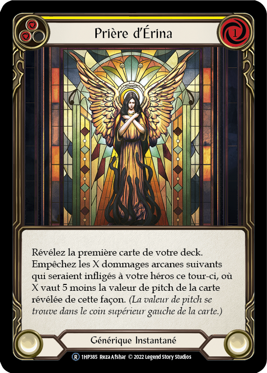 Eirina's Prayer - YELLOW - Prière d'Érina - French History 1