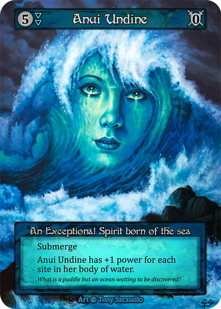 Anui Undine - Beta (B) -  Sorcery Contested Realms