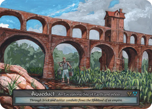 Aqueduct - Beta (B) -  Sorcery Contested Realms