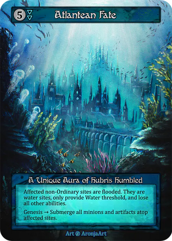 Atlantean Fate - Beta (B) -  Sorcery Contested Realms