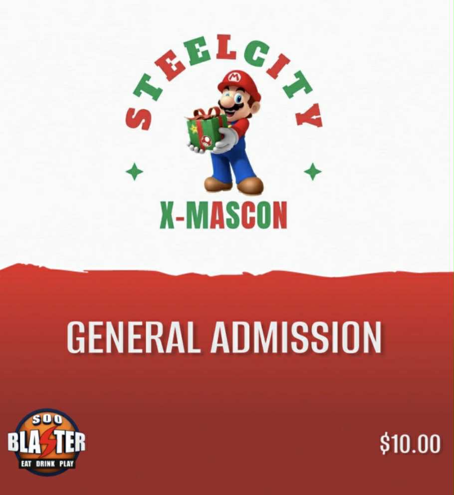 Steel City XmasCon 2025 General Admission 1 DAY Ticket