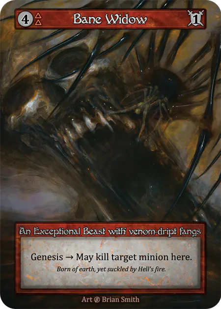 Bane Widow - Beta (B) -  Sorcery Contested Realms