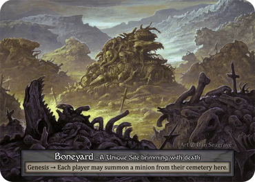 Boneyard - Beta (B) - Sorcery Contested Realm