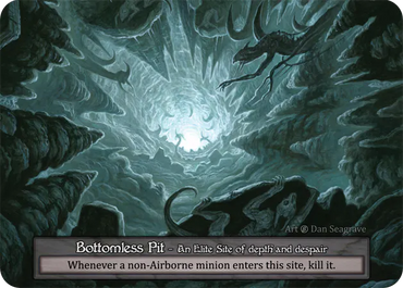 Bottomless Pit - Beta (B) - Sorcery Contested Realm