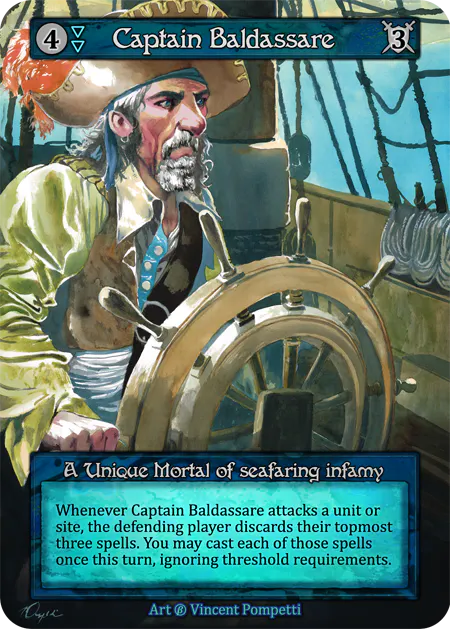 Captain Baldassare - Beta (B) - Sorcery Contested Realm