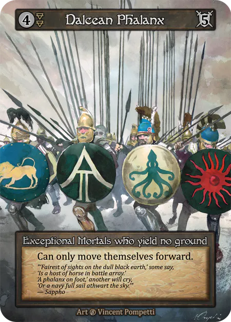 Dalcean Phalanx - Beta (B) - Sorcery Contested Realm