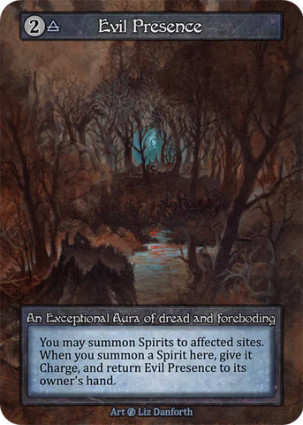 Evil Presence - Beta (B) - Sorcery Contested Realm