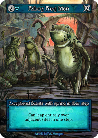 Felbog Frog Men - Beta (B) - Sorcery Contested Realm