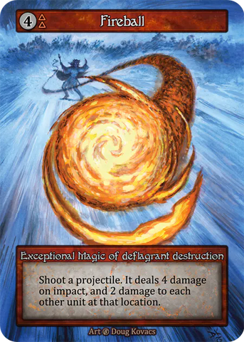 Fireball - Beta (B) - Sorcery Contested Realm