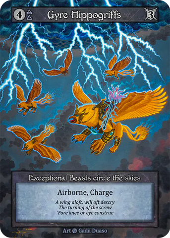 Gyre Hippogriffs - Beta (B) - Sorcery Contested Realm
