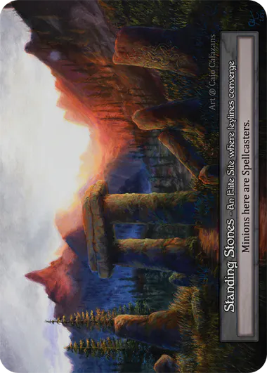 Standing Stones (Foil) - Beta (B) -  Sorcery Contested Realm