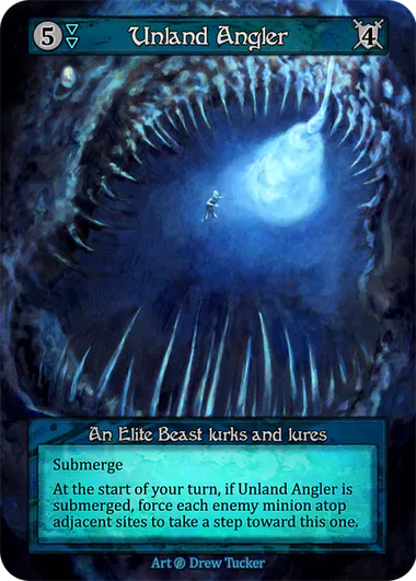 Unland Angler (Foil) - Beta (B) -  Sorcery Contested Realm