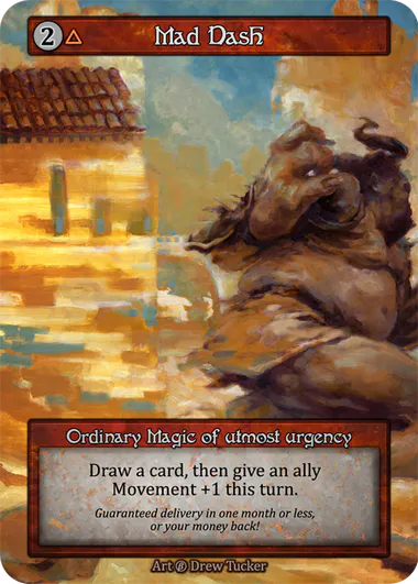 Mad Dash (Foil) - Beta (B) -  Sorcery Contested Realm