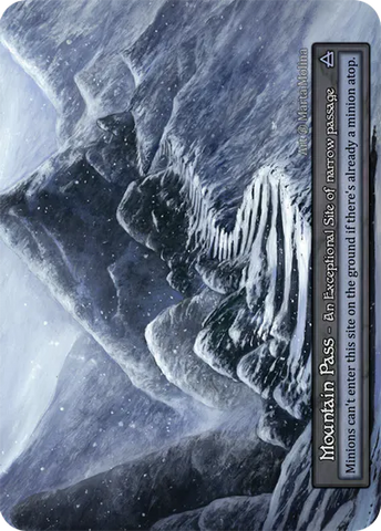 Mountain Pass (Foil) - Beta (B) -  Sorcery Contested Realm