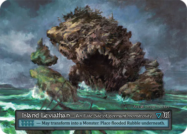 Island Leviathan (Foil) - Beta (B) - Sorcery Contested Realm