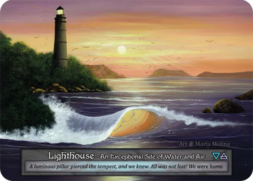 Lighthouse (Foil) - Beta (B) - Sorcery Contested Realm