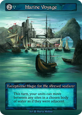 Marine Voyage - Beta (B) - Sorcery Contested Realm