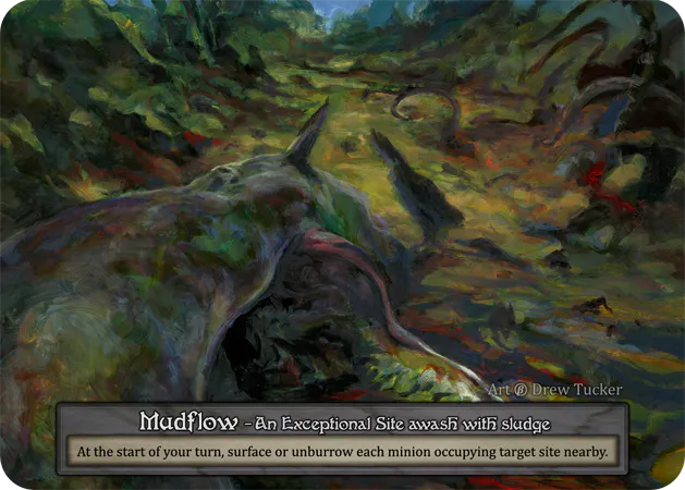 Mudflow (Foil) - Beta (B) - Sorcery Contested Realm