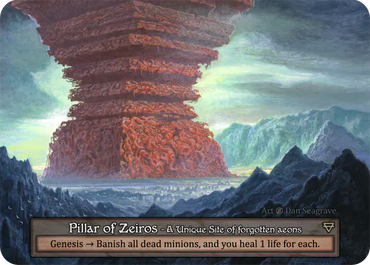 Pillar of Zeiros - Beta (B) - Sorcery Contested Realm