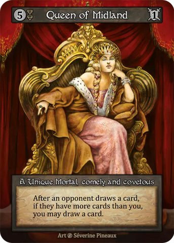 Queen of Midland - Beta (B) - Sorcery Contested Realm