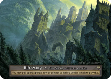 Rift Valley (Foil) - Beta (B) - Sorcery Contested Realm
