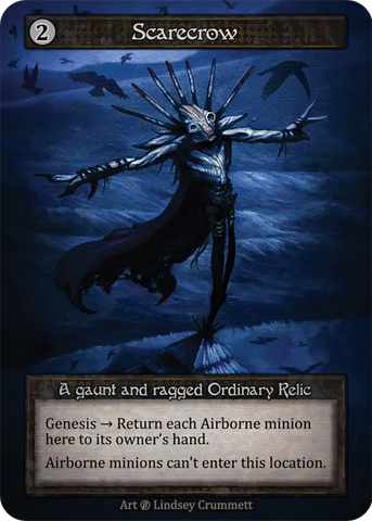 Scarecrow (Foil) - Beta (B) -  Sorcery Contested Realm