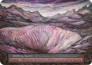 Shifting Sands (Foil) - Beta (B) - Sorcery Contested Realm