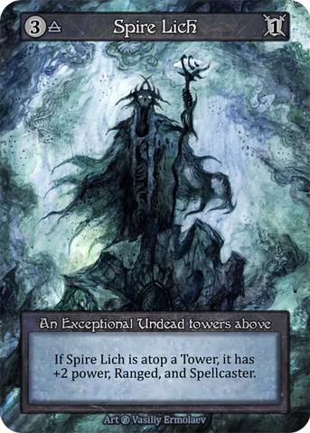 Spire Lich - Beta (B) - Sorcery Contested Realm